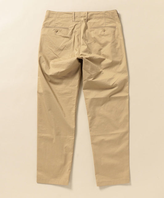 SHIPS: アイスコットン ライト カラー テーパード チノパンツ
