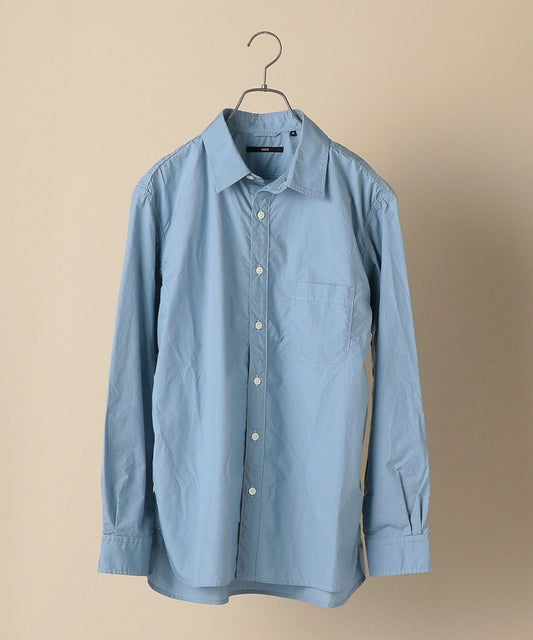 SHIPS: スーピマ ハイカウント タイプライター パッカリング シャツ