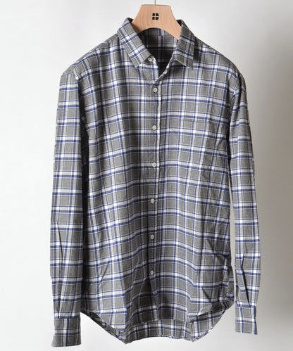 SHIPS Days STANDARD: ネルシャツ （グレー）