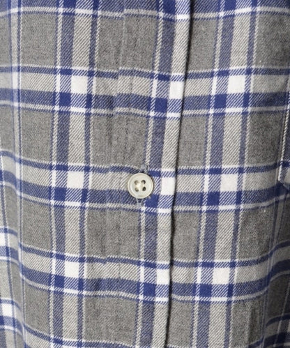 SHIPS Days STANDARD: ネルシャツ （グレー）