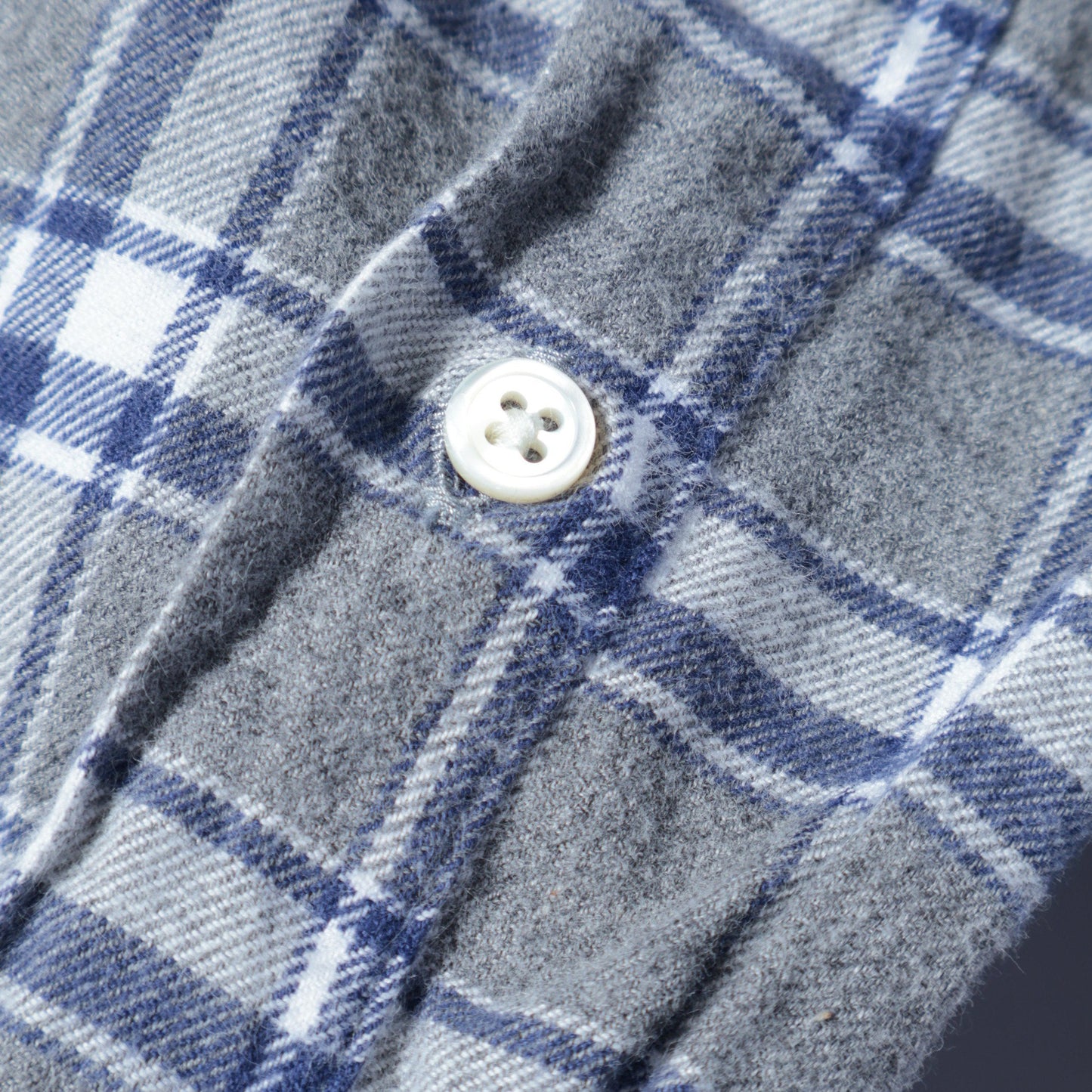 SHIPS Days STANDARD: ネルシャツ （グレー）