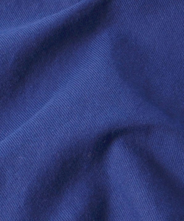 SHIPS: ペルヴィアン ピマ セミワイドカラー ソリッド ネルシャツ