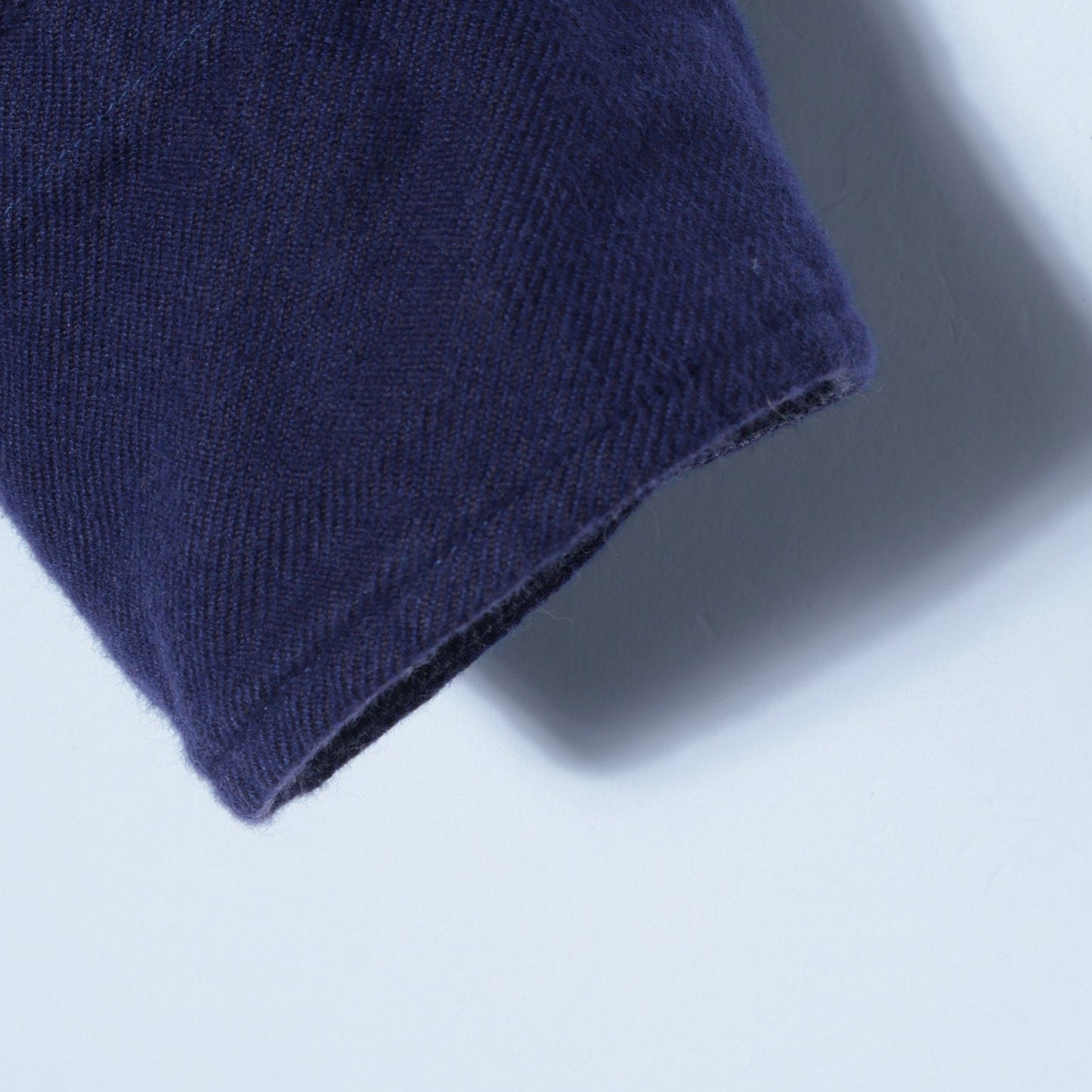 SHIPS: ペルヴィアン ピマ セミワイドカラー ソリッド ネルシャツ