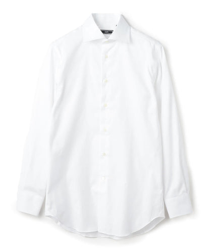 SHIPS: 【イージーアイロン】 オックスフォード ソリッド ワイドカラー シャツ
