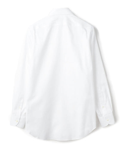 SHIPS: 【イージーアイロン】 オックスフォード ソリッド ワイドカラー シャツ