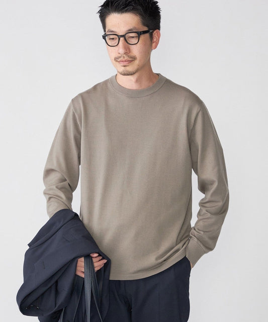 SHIPS: 〈洗濯機可能〉 14ゲージ テックウール クルーネック ニット