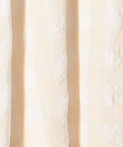 〈手洗い可能〉ギンガムチェックギャザースカート