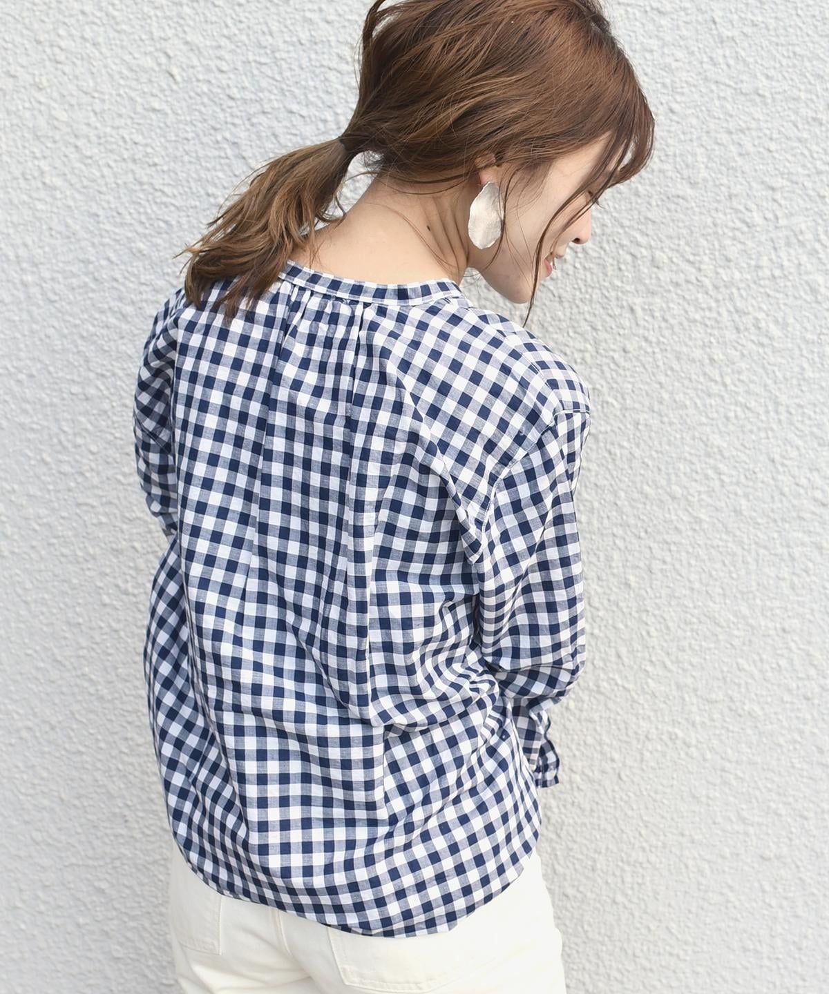 SHIPS Days STANDARD:スキッパー チェックシャツ 19SS