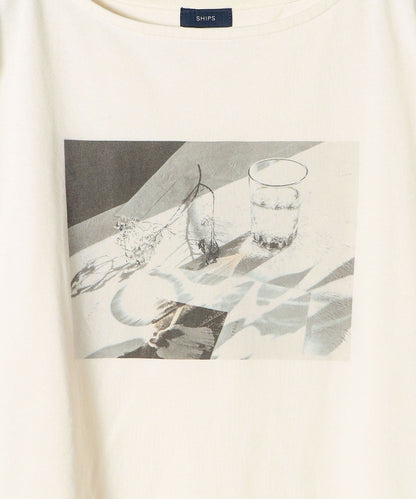 【WEB限定】スリットスリーブボートネックフォトTEE
