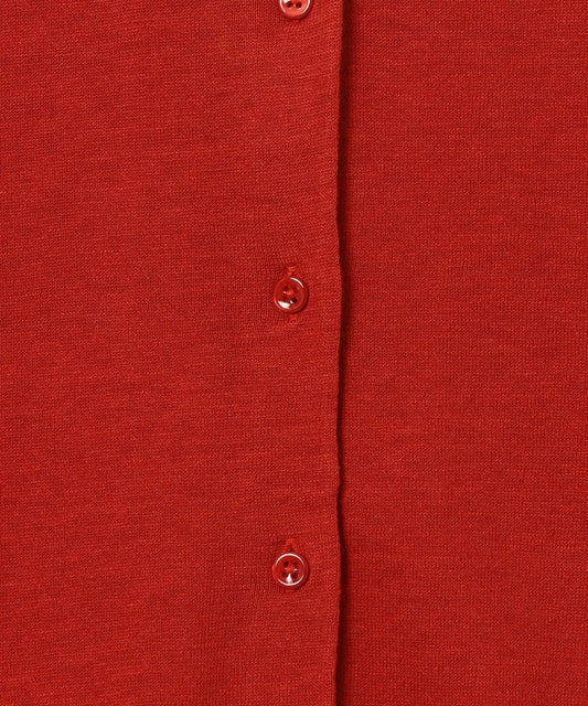PrimaryNavyLabel:シルクリネンクルーネックカーディガン
