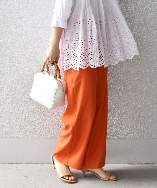 〈手洗い可能〉 ツイル ドロスト パンツ