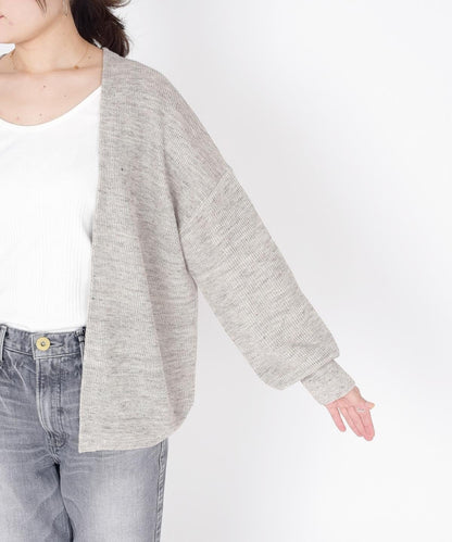 【WEB限定】テレデランリネンショートカーディガン