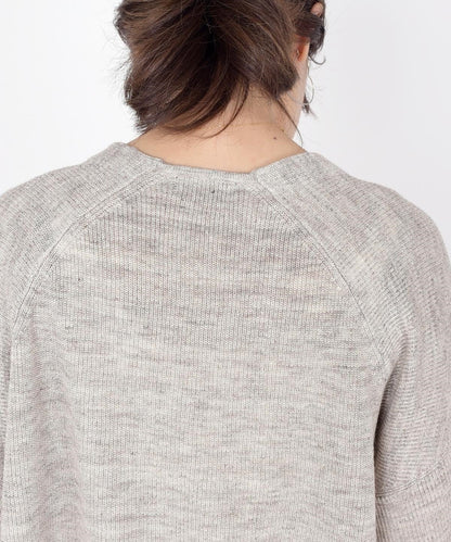 【WEB限定】テレデランリネンショートカーディガン