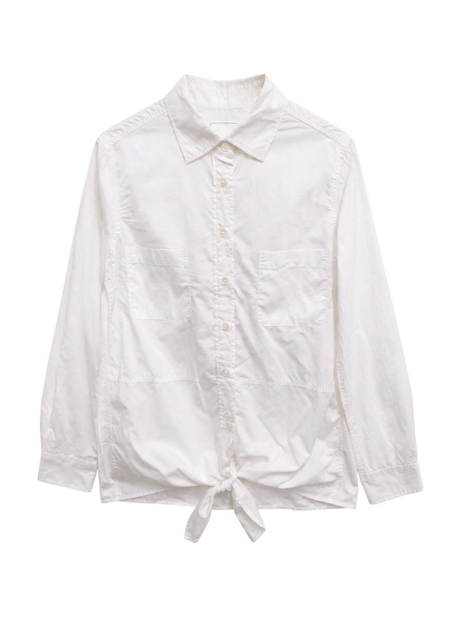 CTN SLD FRONT RBN SHIRT