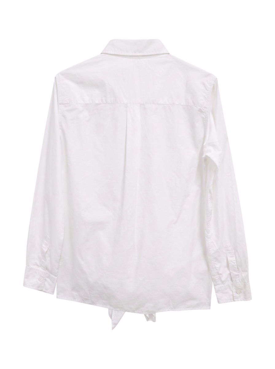 CTN SLD FRONT RBN SHIRT