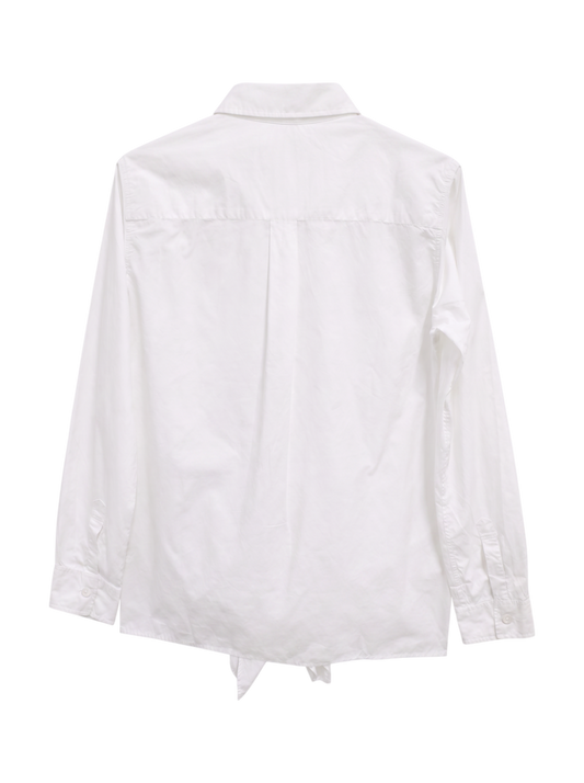 CTN SLD FRONT RBN SHIRT