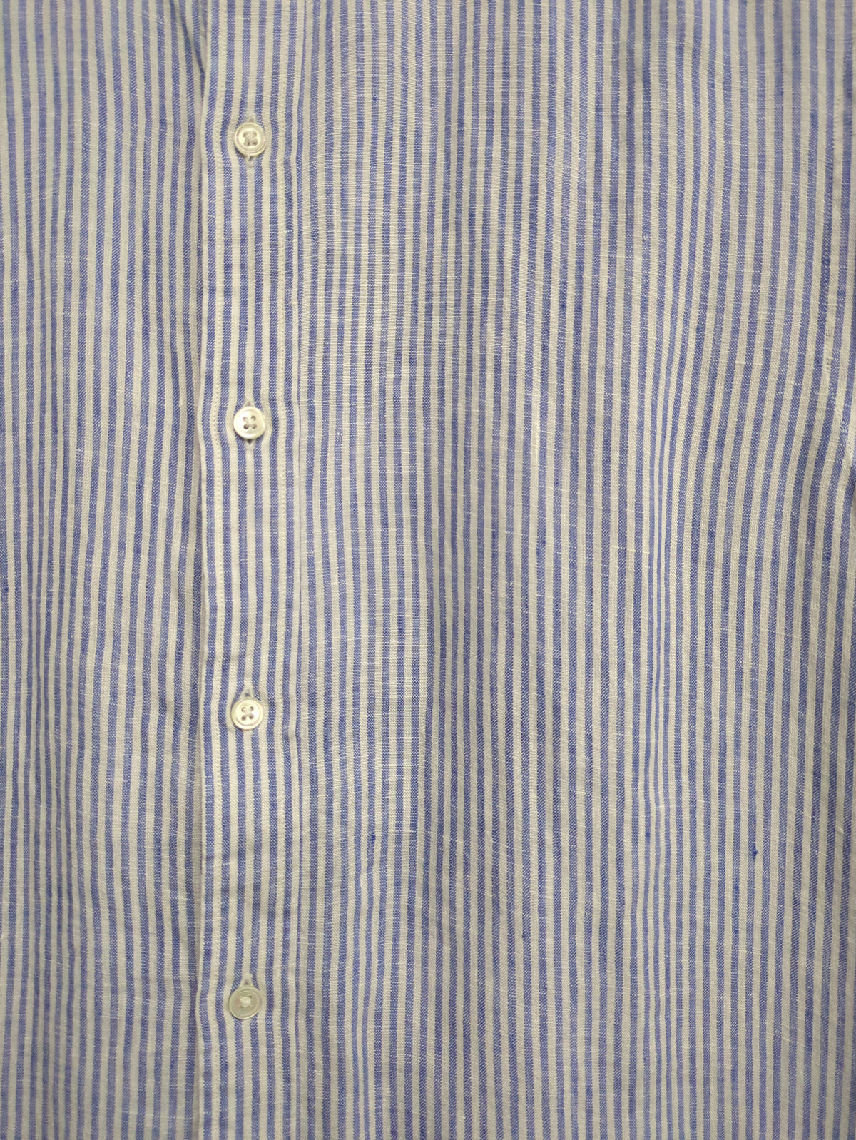 Southwick Gate Label: リネン バンドカラーシャツ