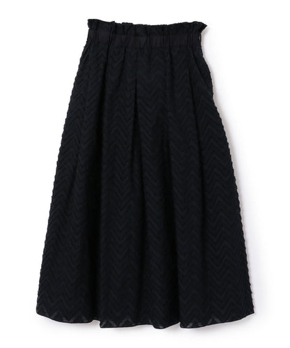 PrimaryNavyLabel:ZIGZAGジャガードタックスカート