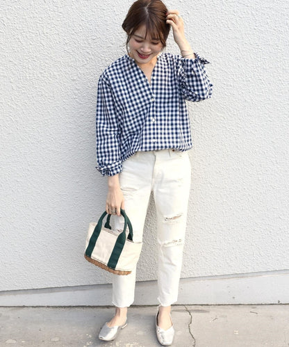 SHIPS Days STANDARD:スキッパー チェックシャツ 19SS