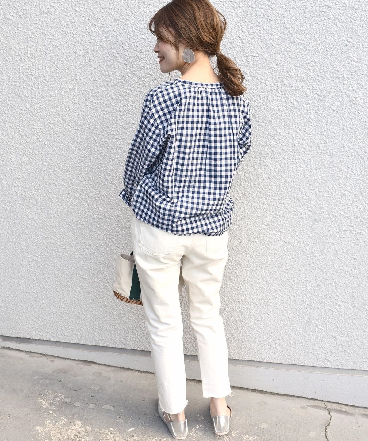 SHIPS Days STANDARD:スキッパー チェックシャツ 19SS