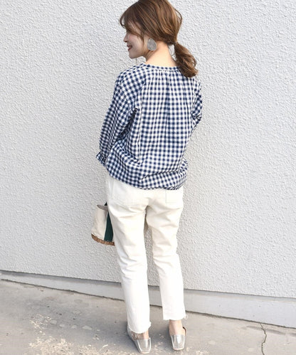 SHIPS Days STANDARD:スキッパー チェックシャツ 19SS