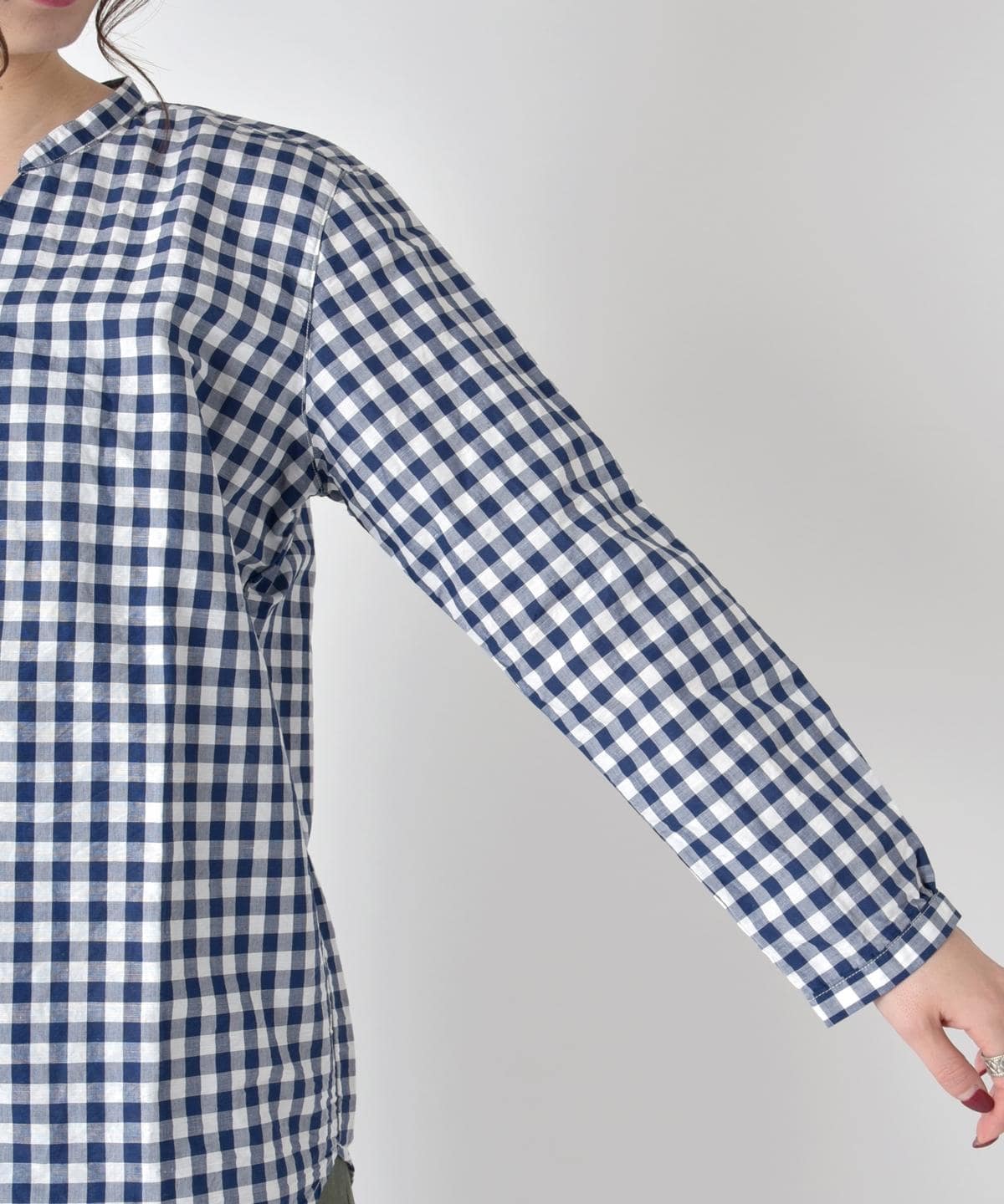 SHIPS Days STANDARD:スキッパー チェックシャツ 19SS