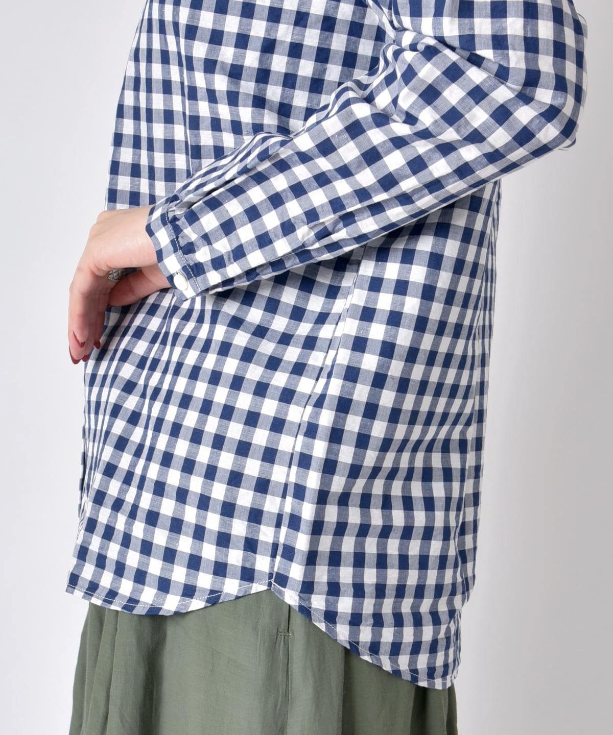 SHIPS Days STANDARD:スキッパー チェックシャツ 19SS