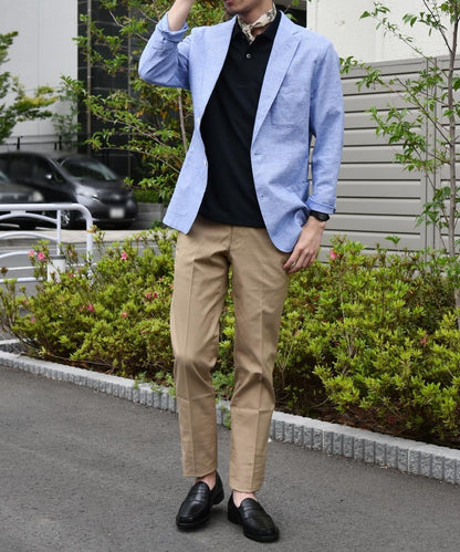 SHIPS: リネンブレンド レノクロス 2ボタン エアリージャケット 19SS
