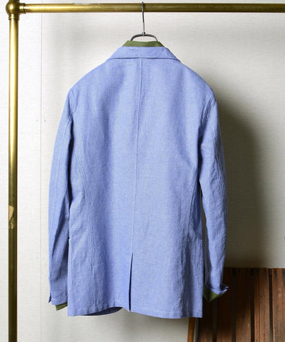 SHIPS: リネンブレンド レノクロス 2ボタン エアリージャケット 19SS