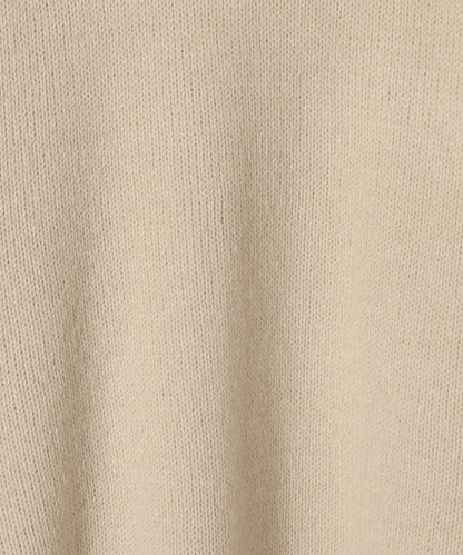 【WEB限定】〈手洗い可能〉サイドスリットタートルネックニット