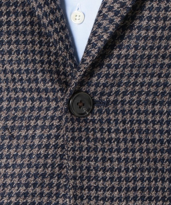 SD: Loro Piana社製生地 『DREAM TWEED』ハウンドトゥース ジャケット(コバルトブルー)