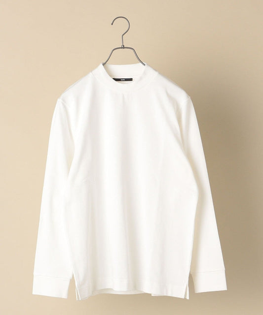 【WEB限定】SHIPS: 形態安定 防シワ加工 テレワーク ビズ Tシャツ (ロンT)