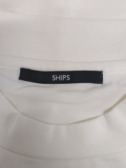 【WEB限定】SHIPS: 形態安定 防シワ加工 テレワーク ビズ Tシャツ (ロンT)