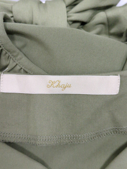 Khaju:バックオープンリボンプルオーバー