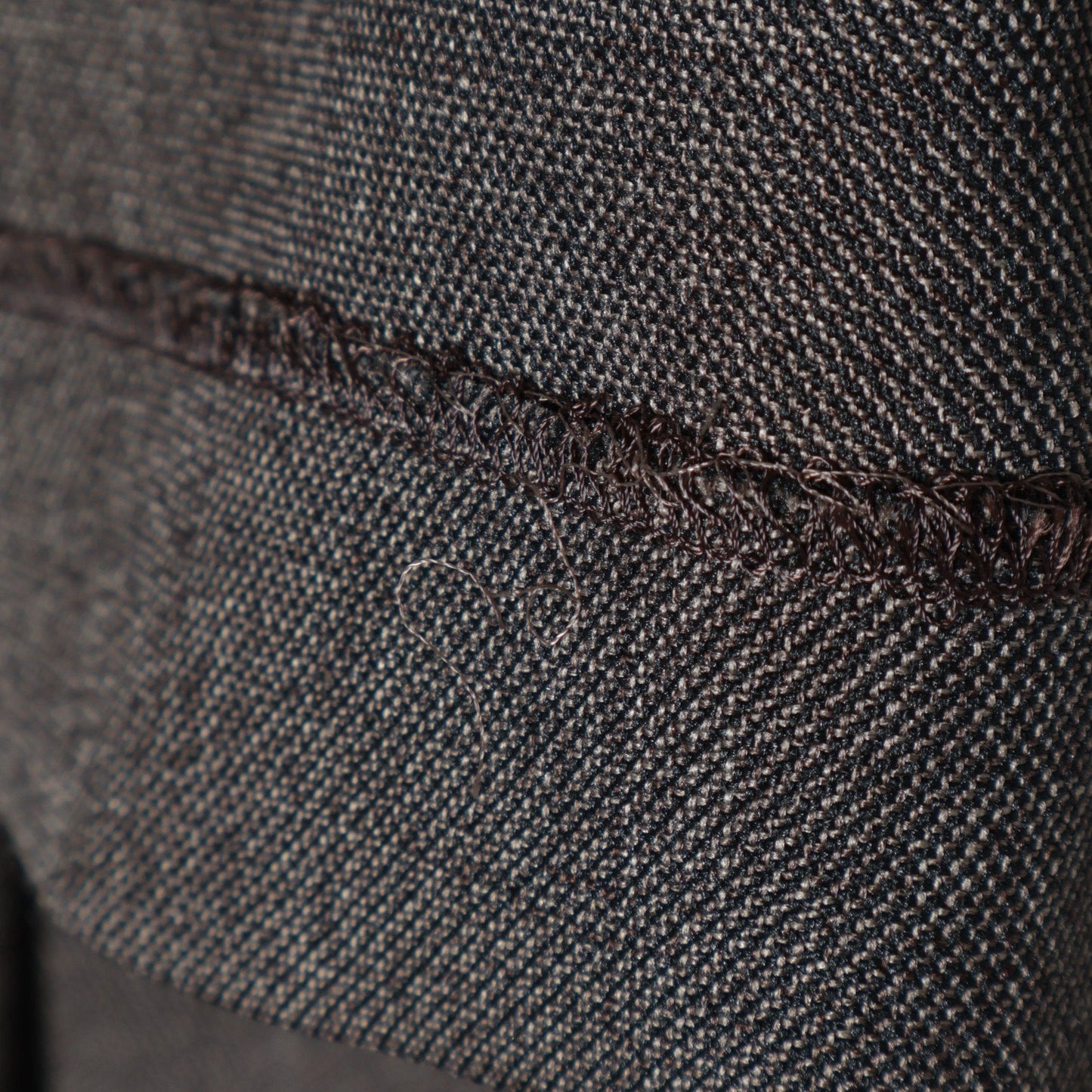 〈手洗い可能〉シャーク ツイード ウエスト タック パンツ