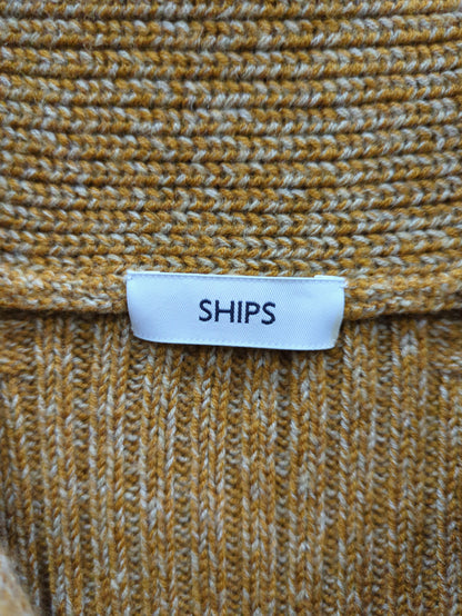 SHIPS: 3ゲージ NEW ショールカラー/カーディガン