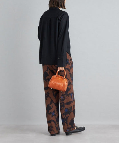 【SHIPS別注】assiette:〈手洗い可能〉ジャージー シャツ 羽織