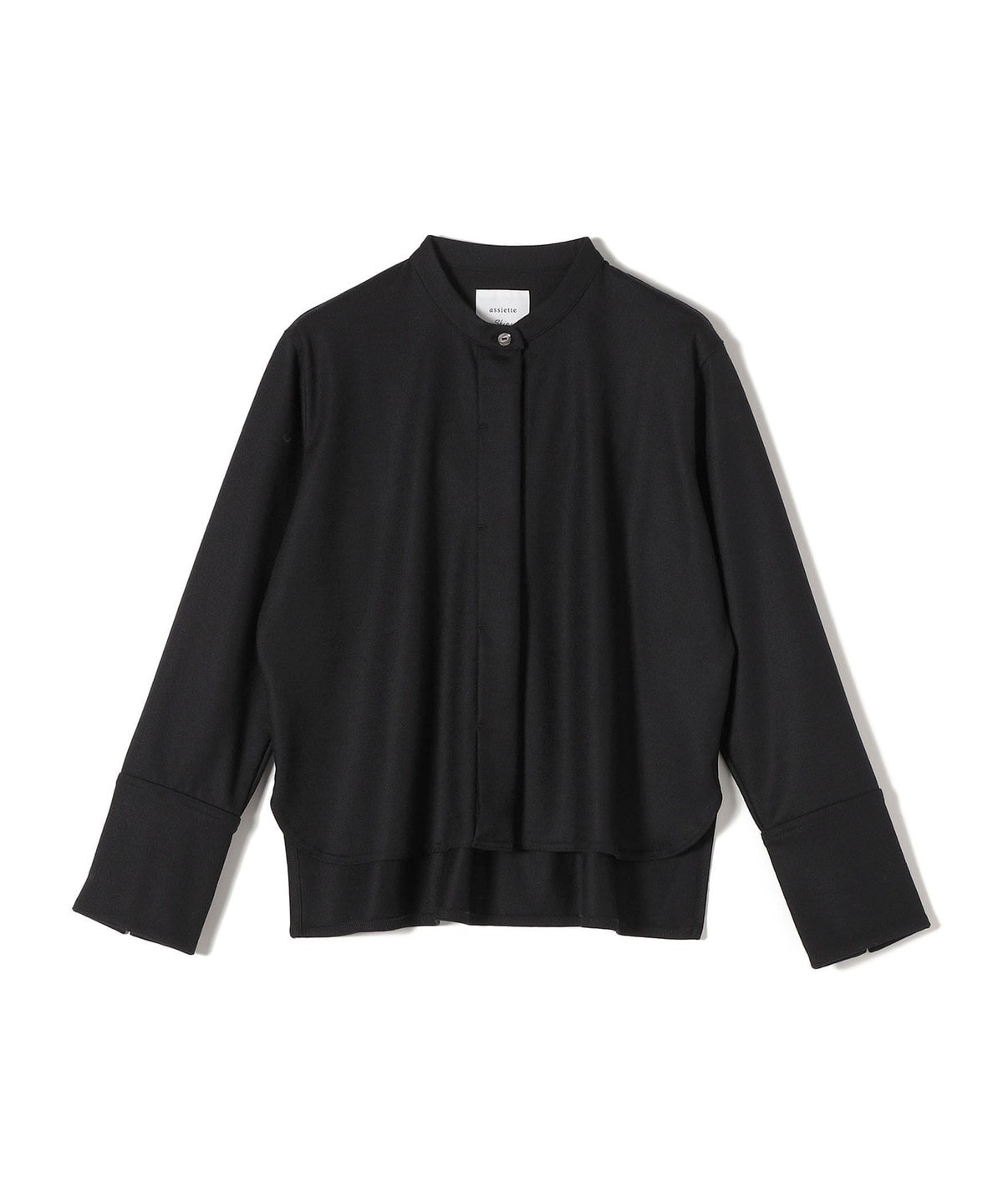 【SHIPS別注】assiette:〈手洗い可能〉ジャージー シャツ 羽織