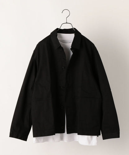 SHIPS any: シャツ カバーオール