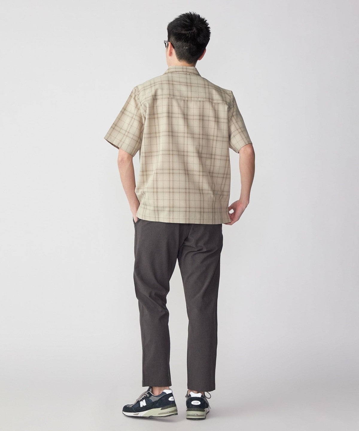 SHIPS: MADE IN JAPAN ドライタッチ オープンカラーシャツ 23SS