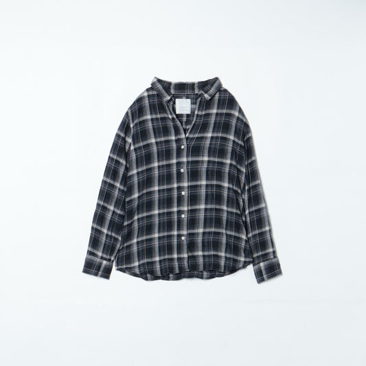 BLK CHK SKIPPER SHT 13FW