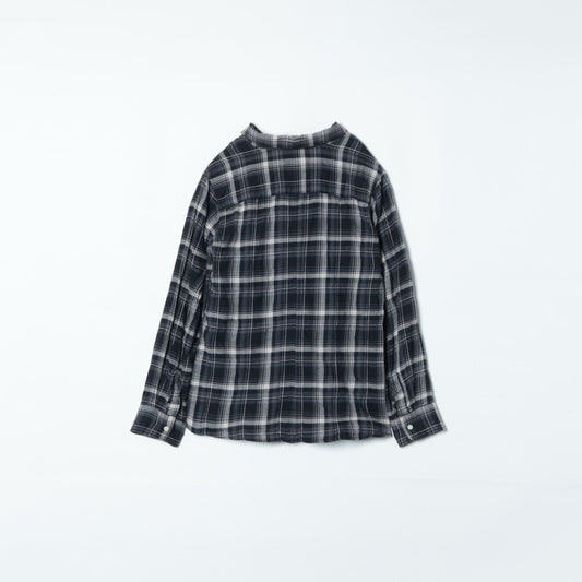 BLK CHK SKIPPER SHT 13FW