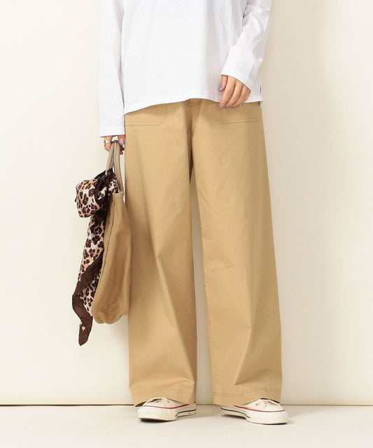 SHIPS any:パッチポケットパンツ