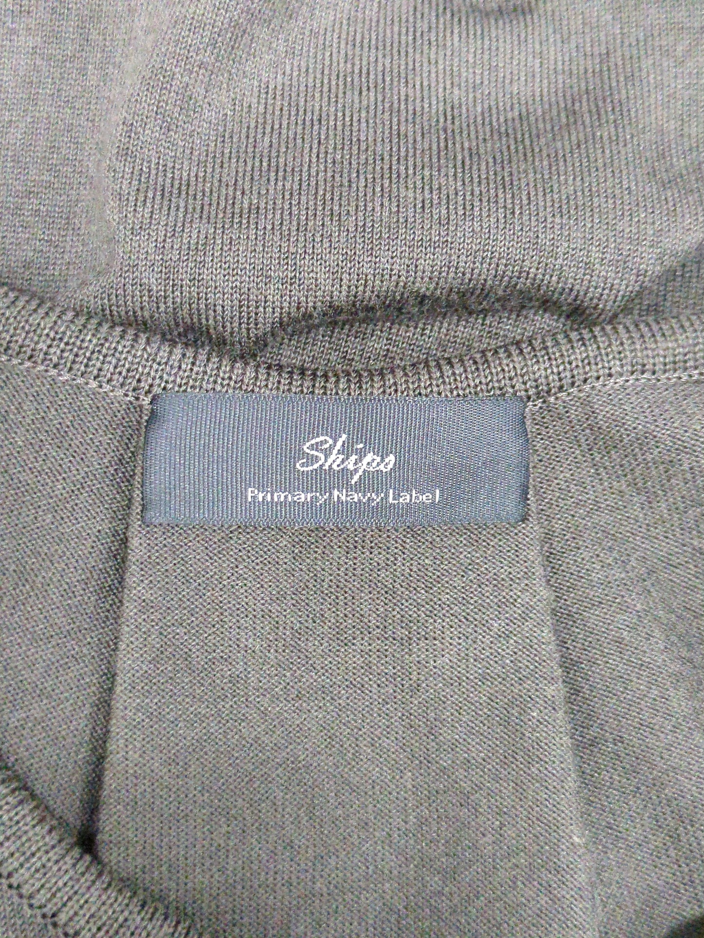 PrimaryNavyLabel:ノースリーブニットワンピース