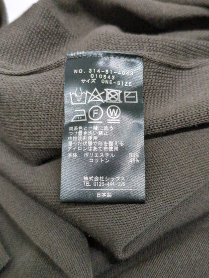 PrimaryNavyLabel:ノースリーブニットワンピース