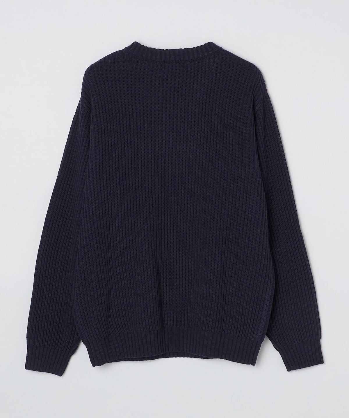 SHIPS:〈手洗い可能〉リラックスフィット 畔編み Vネック ニット