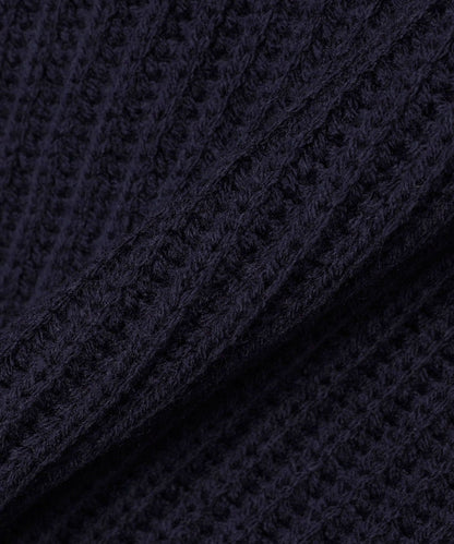 SHIPS:〈手洗い可能〉リラックスフィット 畔編み Vネック ニット