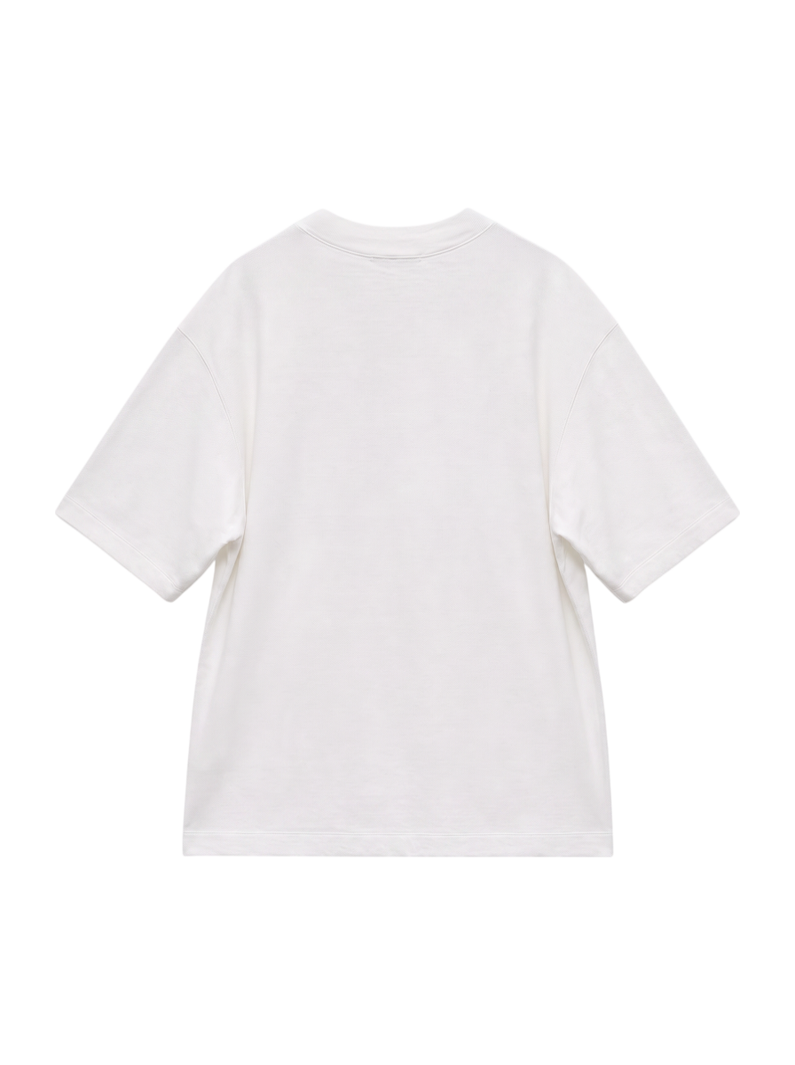 SHIPS: カノコ コンフォート ネック Tシャツ