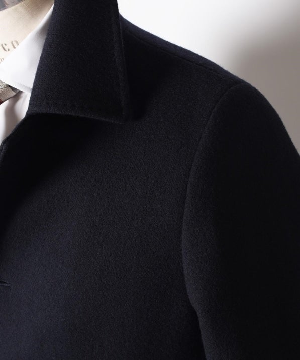 SD: ウール カーコート (ネイビー) / L / ネイビー | SHIPS CYCLE