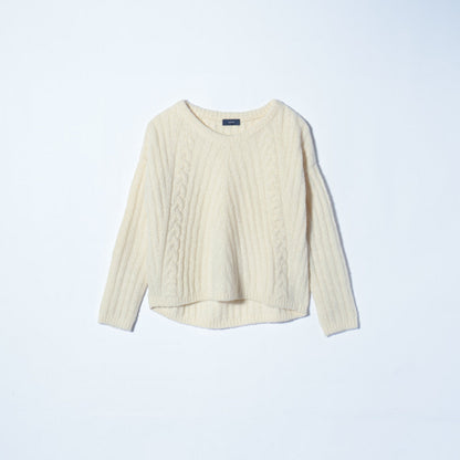 BOUCLE CABLE CROPED P.O